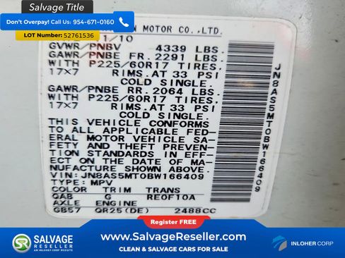Used 2011 Nissan Rogue SV FWD image 16