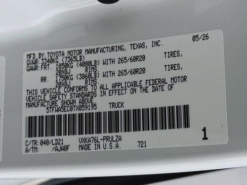 New 2026 Toyota Tundra Limited AWD/4WD image 27