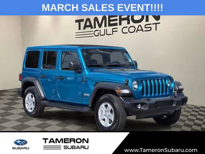 Used 2020 Jeep Wrangler Unlimited Sport S w/ Sun And Sound Package