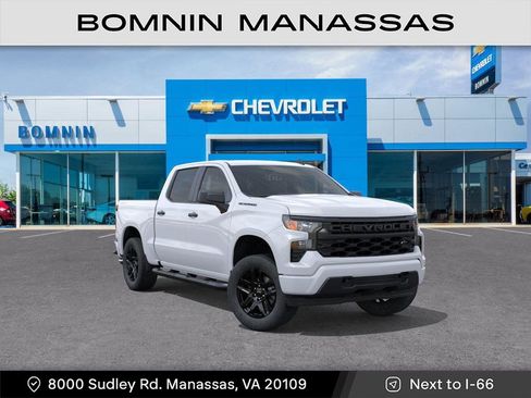New 2026 Chevrolet Silverado 1500 Custom w/ Turbomax Blackout Package image 1
