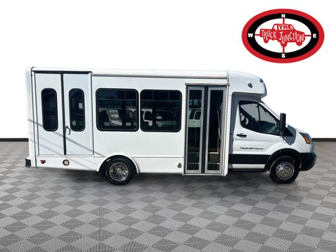 Used 2019 Ford Transit 350 156 DRW w/ Shuttle Bus Prep Package RWD image 8