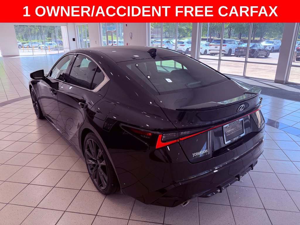 Certified 2024 Lexus IS 350 F Sport w/ Navigation Package RWD image 5