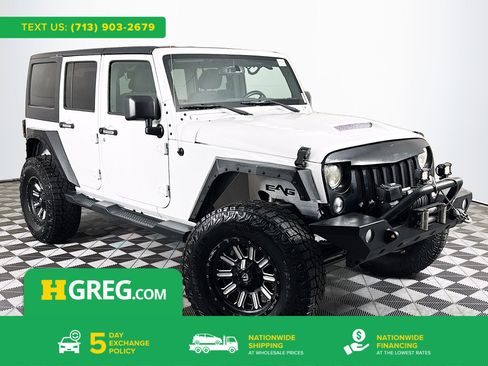 Used 2016 Jeep Wrangler Unlimited Sahara image 1