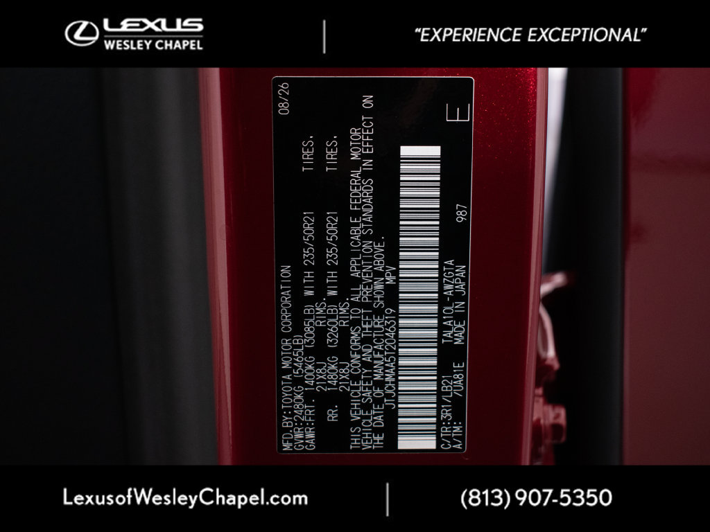 New 2026 Lexus RX 350 Premium Plus w/ Accessory Package (2T) FWD image 14
