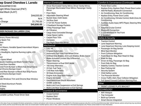 Used 2023 Jeep Grand Cherokee L Laredo image 17