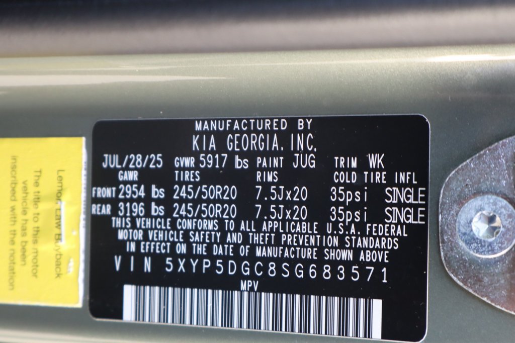 Used 2025 Kia Telluride SX X-Line AWD/4WD image 37