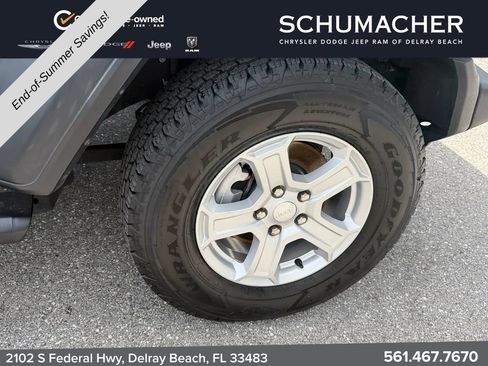 Used 2022 Jeep Wrangler Unlimited Sport w/ Sun And Sound Package AWD/4WD image 18