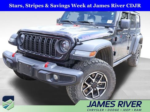 Used 2024 Jeep Wrangler Unlimited Rubicon w/ Technology Group AWD/4WD image 2