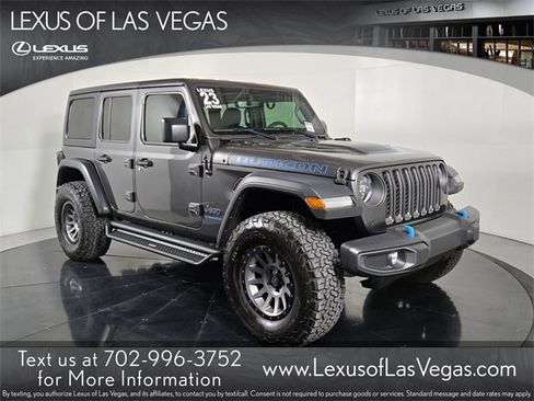 Used 2023 Jeep Wrangler Unlimited Rubicon 4xe image 1