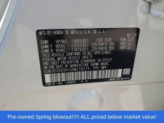 Used 2022 Honda HR-V Sport image 44