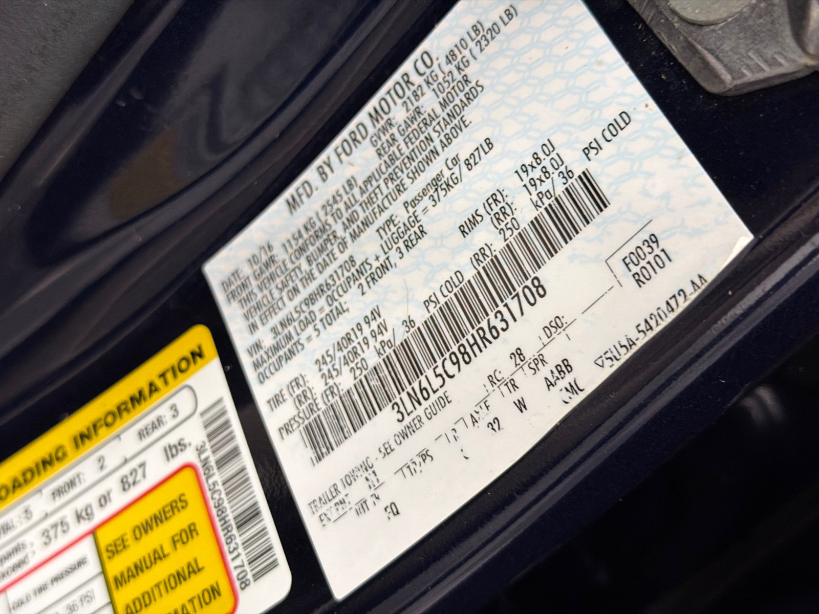 Used 2017 Lincoln MKZ Select w/ Select Plus Package FWD image 15