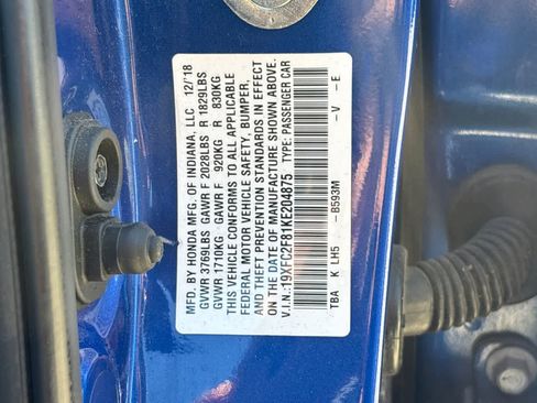 Used 2019 Honda Civic Sport image 28