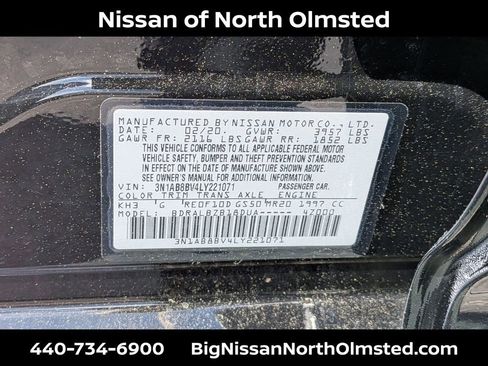Used 2020 Nissan Sentra S FWD image 29