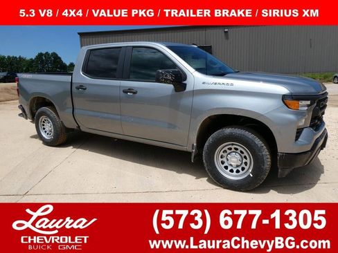 New 2026 Chevrolet Silverado 1500 W/T w/ WT Value Package AWD/4WD image 1