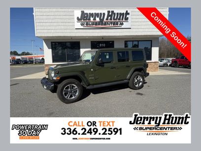 Used 2021 Jeep Wrangler Unlimited Sahara
