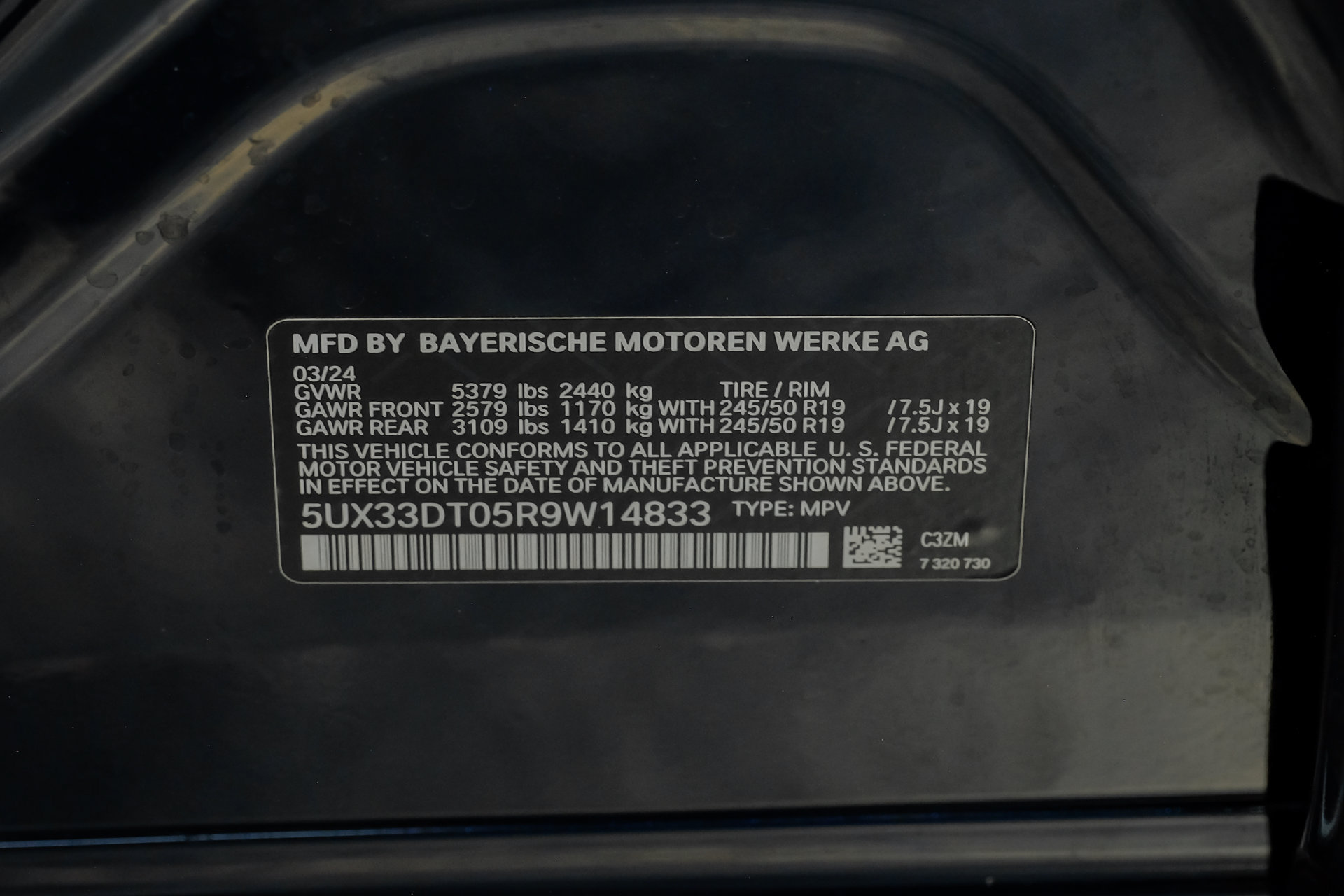 Used 2024 BMW X4 xDrive30i w/ M Sport Package AWD/4WD image 65