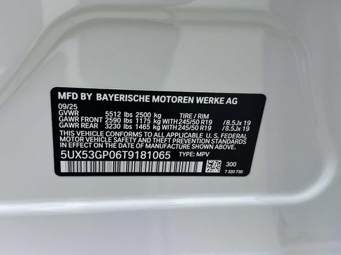 Used 2026 BMW X3 xDrive30i w/ M Sport Package AWD/4WD image 19