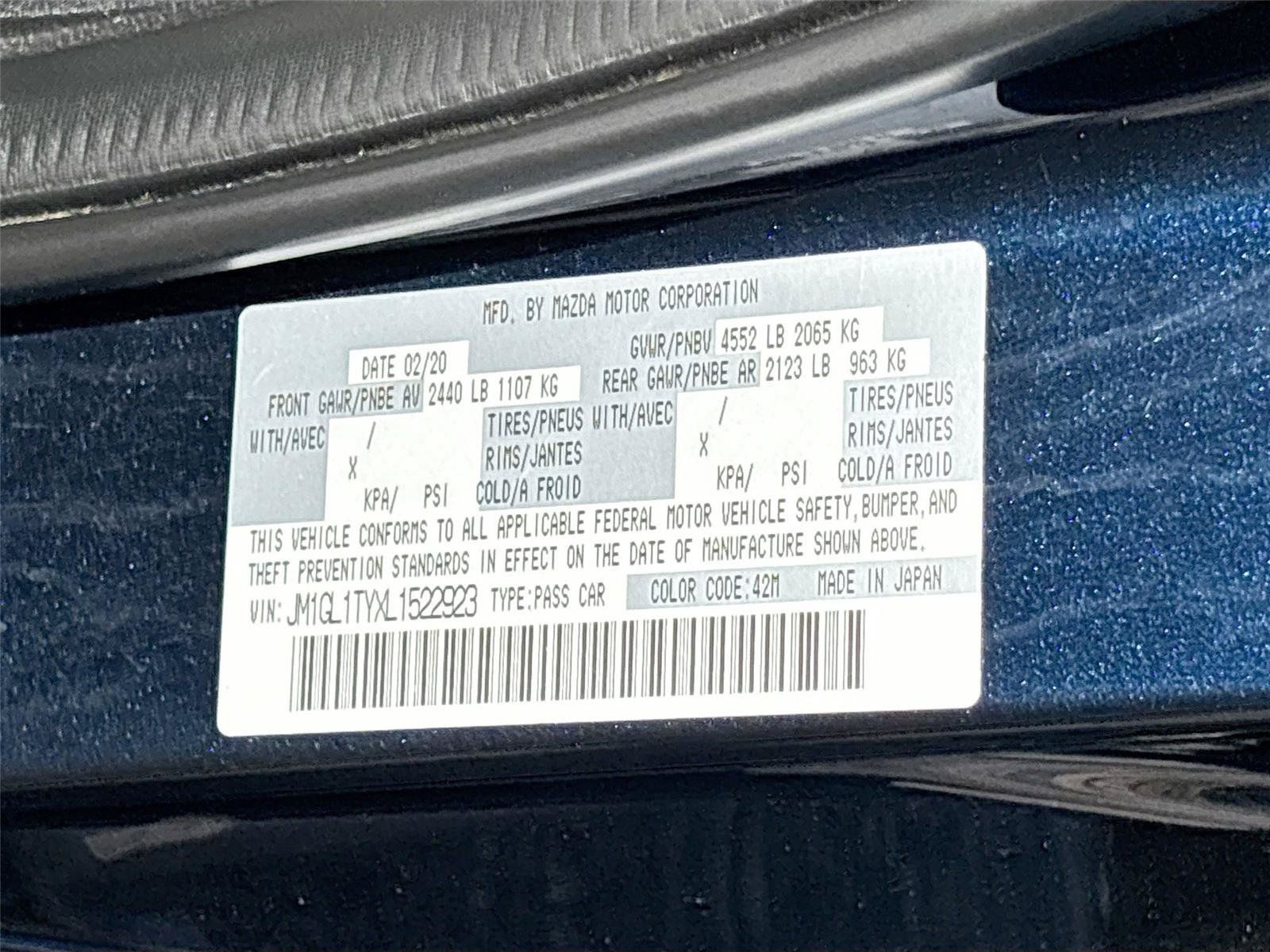 Used 2020 MAZDA MAZDA6 Grand Touring FWD image 33