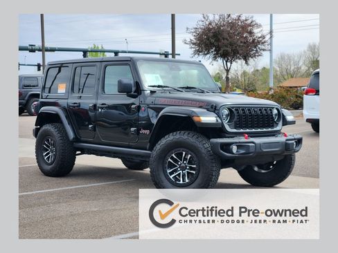 Certified 2024 Jeep Wrangler Unlimited Rubicon AWD/4WD image 1