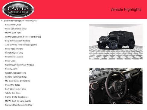 Used 2016 Jeep Wrangler Unlimited Sport AWD/4WD image 3