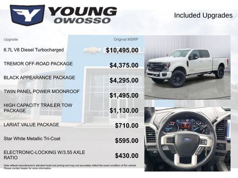 Used 2022 Ford F250 Lariat w/ Tremor Off-Road Package image 4