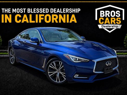 Used 2020 INFINITI Q60 3.0t Luxe RWD image 1