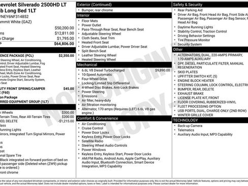 Used 2022 Chevrolet Silverado 2500 LT w/ Convenience Package AWD/4WD image 27