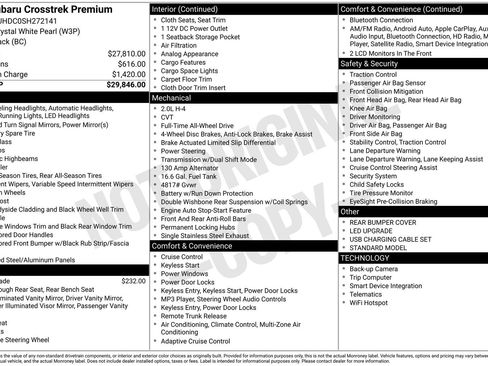 Certified 2025 Subaru Crosstrek 2.0i Premium image 2