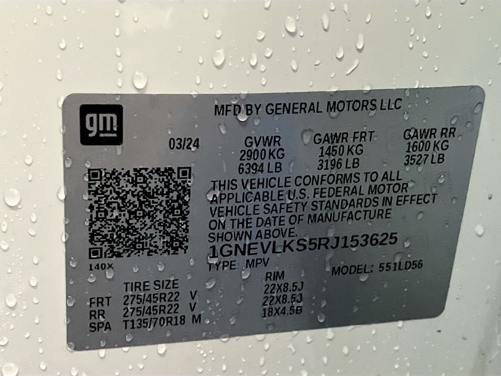 Used 2024 Chevrolet Traverse RS AWD/4WD image 36