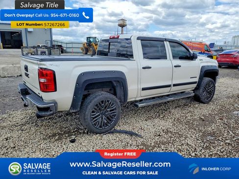 Used 2015 GMC Sierra 1500 SLT w/ SLT Crew Cab Value Package AWD/4WD image 4