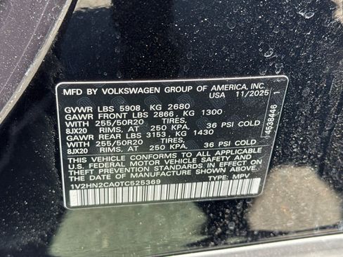 Used 2026 Volkswagen Atlas SE AWD/4WD image 25