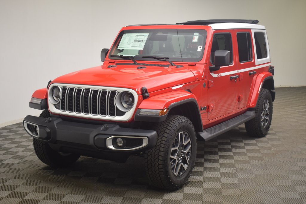 New 2026 Jeep Wrangler Unlimited Sahara w/ Whitecap Package AWD/4WD image 16