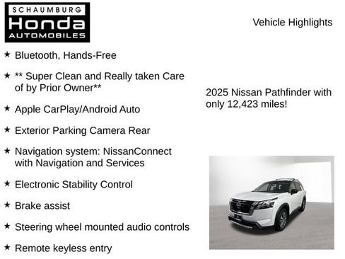 Used 2025 Nissan Pathfinder SL AWD/4WD image 8