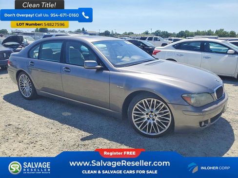 Used 2008 BMW 750Li RWD image 5