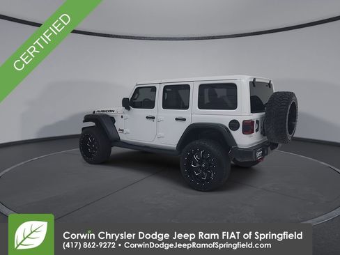 Certified 2021 Jeep Wrangler Unlimited Rubicon AWD/4WD image 10