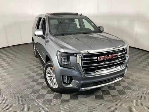 Used 2021 GMC Yukon SLT w/ SLT Luxury Plus Package AWD/4WD image 45