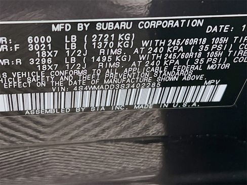 Used 2025 Subaru Ascent Premium image 33