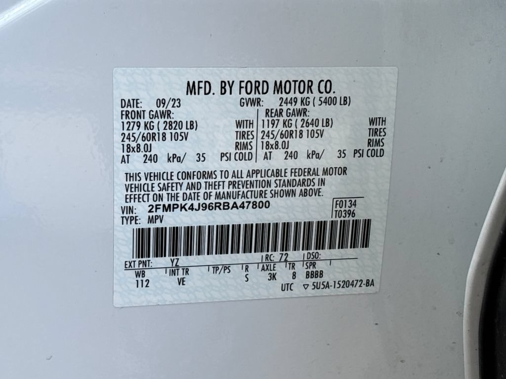Used 2024 Ford Edge SEL AWD/4WD image 33
