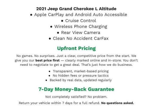 Used 2021 Jeep Grand Cherokee L Laredo AWD/4WD image 33