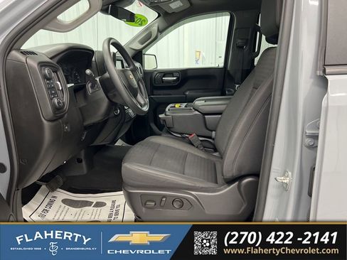 Used 2024 Chevrolet Silverado 1500 Custom w/ Turbomax Blackout Package AWD/4WD image 9
