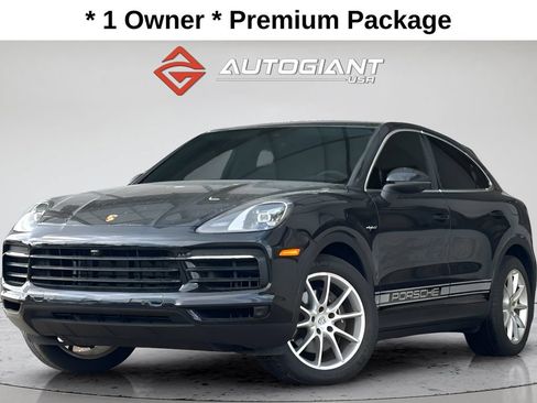 Used 2022 Porsche Cayenne E-Hybrid Coupe AWD/4WD image 1