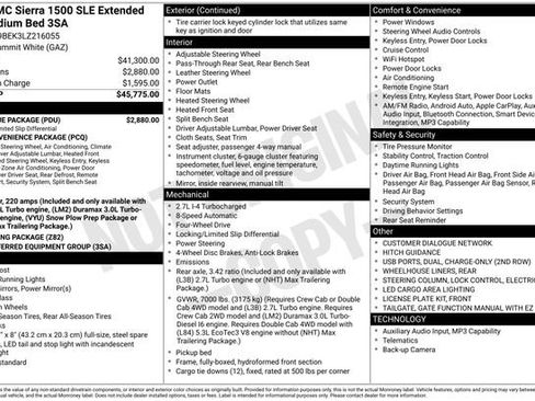 Used 2020 GMC Sierra 1500 SLE w/ SLE Value Package image 2