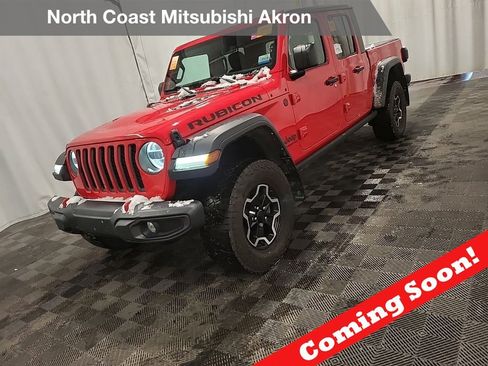 Used 2021 Jeep Gladiator Rubicon w/ Uconnect 4C Nav & Sound Group image 1