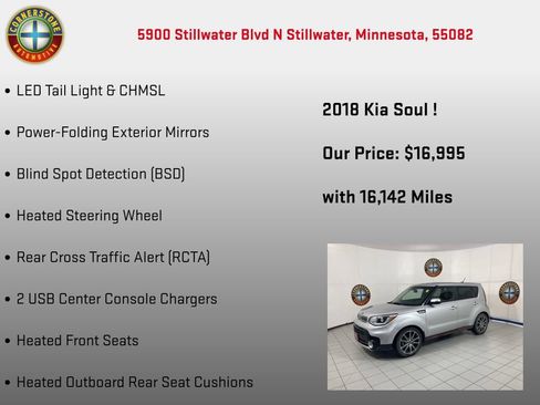 Used 2018 Kia Soul ! w/ Tech Package FWD image 20