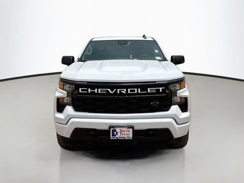 Used 2024 Chevrolet Silverado 1500 Custom w/ Turbomax Blackout Package AWD/4WD image 2