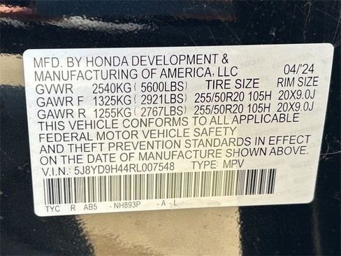 Certified 2024 Acura MDX FWD w/ Technology Package image 38