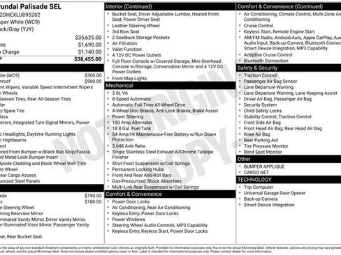 Used 2020 Hyundai Palisade SEL image 2