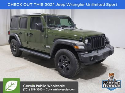 Used 2021 Jeep Wrangler Unlimited Sport