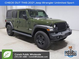 Used 2021 Jeep Wrangler Unlimited Sport AWD/4WD video 1