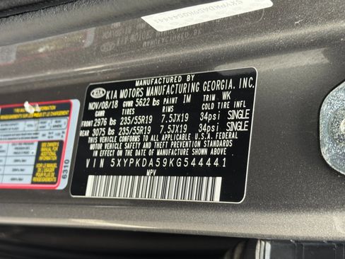 Used 2019 Kia Sorento SX w/ SX Touring Package AWD/4WD image 46
